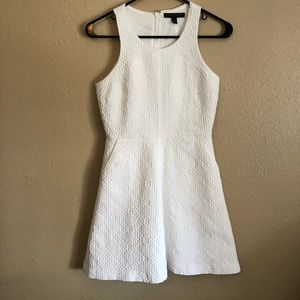 Petite Banana Republic white dress 2 petite